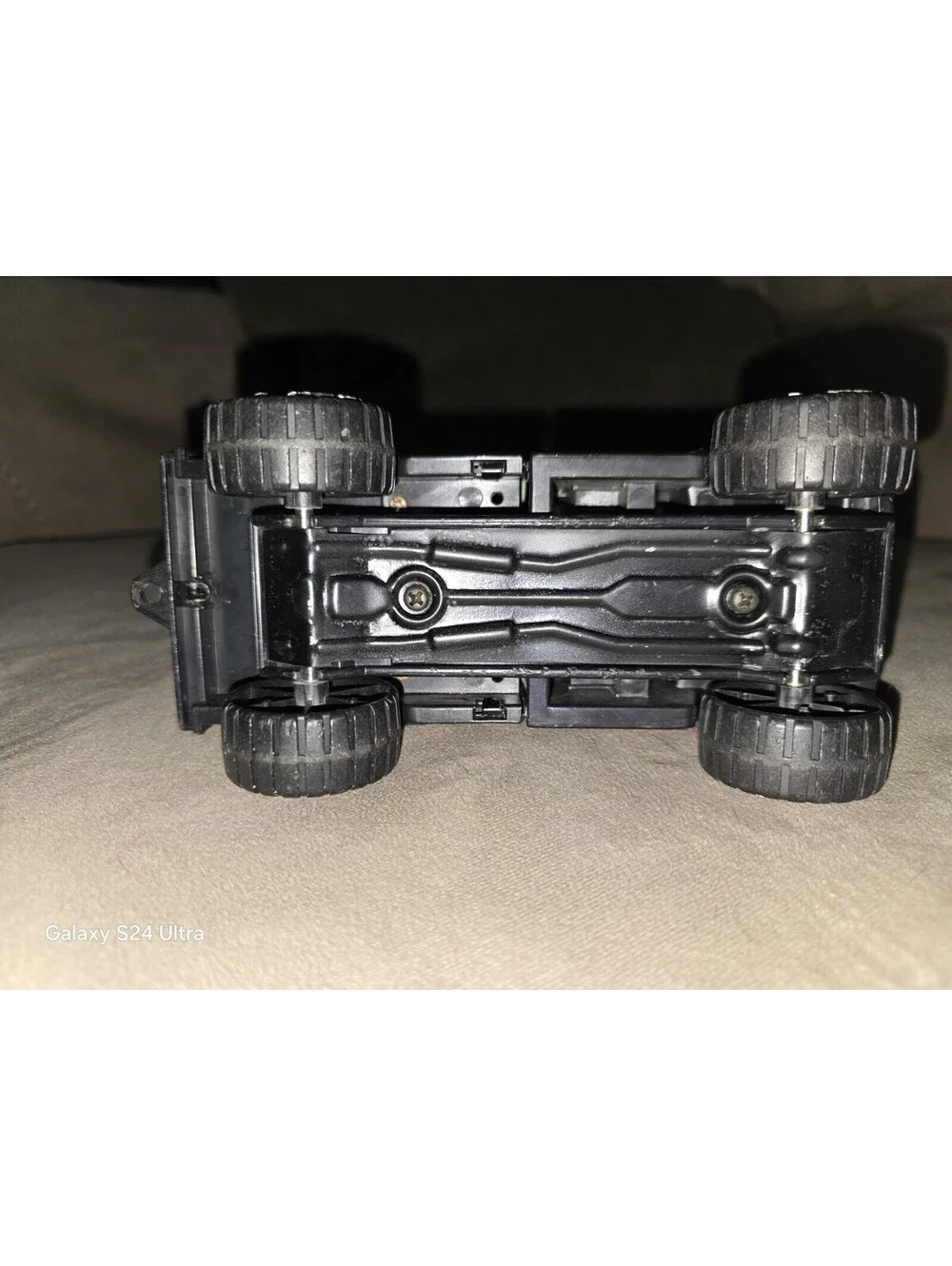 Black Buddy L 4x4 Transport Pick Up Truck With Cargo Cover